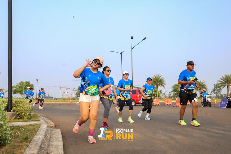 Race photo from ISOPlus Run 2024 Jakarta