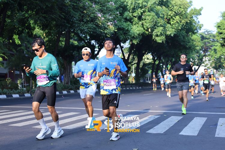 Race photo from SURABAYA ISOPLUS MARATHON 2025