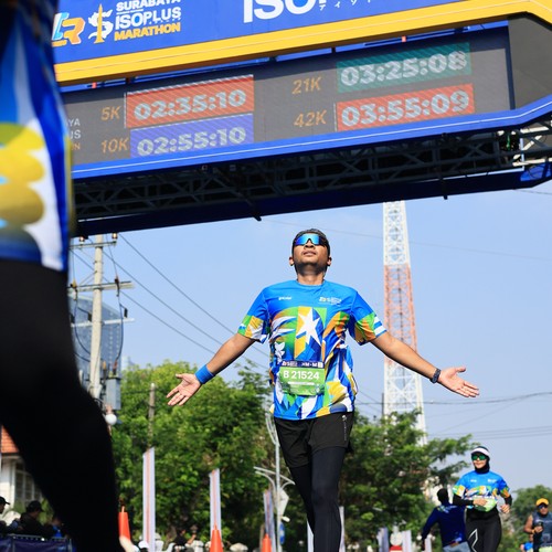 Race photo from SURABAYA ISOPLUS MARATHON 2026