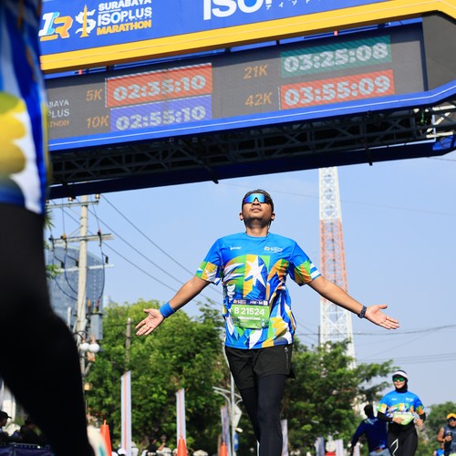 Race photo from SURABAYA ISOPLUS MARATHON 2026