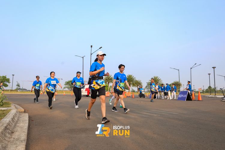 Race photo from ISOPlus Run 2024 Jakarta