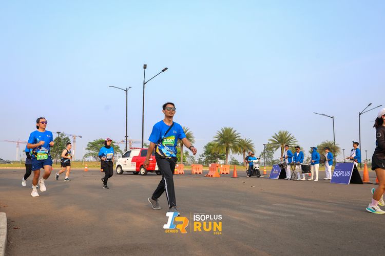 Race photo from ISOPlus Run 2024 Jakarta