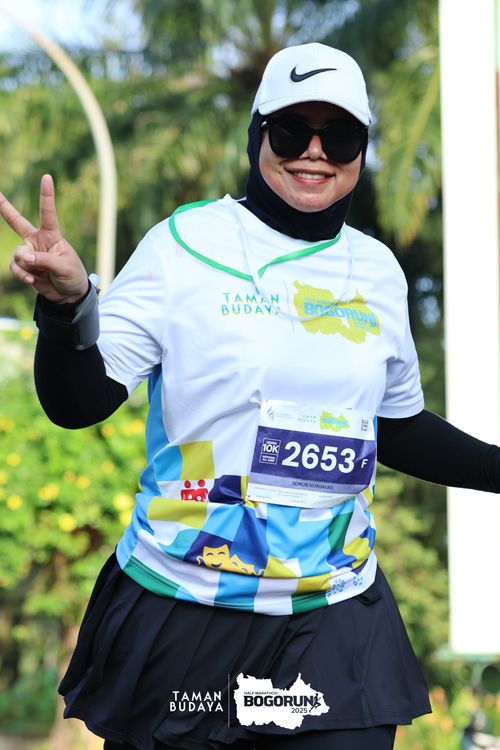Race photo from Taman Budaya x BOGORUN 2025