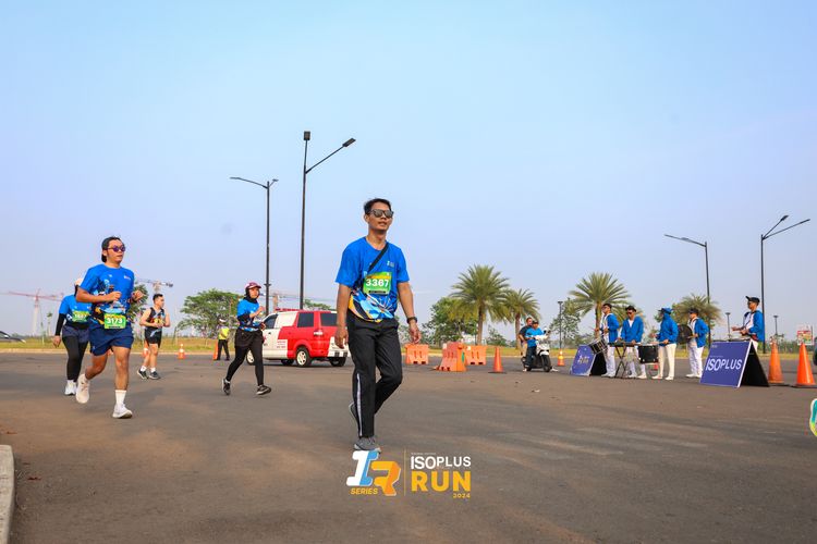 Race photo from ISOPlus Run 2024 Jakarta
