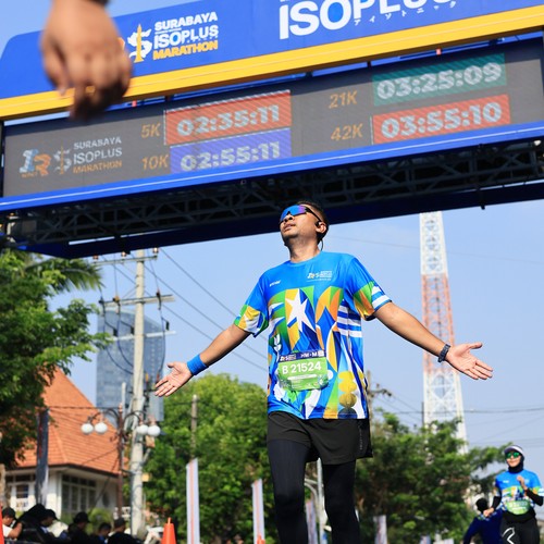 Race photo from SURABAYA ISOPLUS MARATHON 2026
