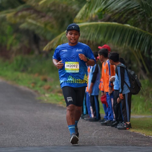 Race photo from Belitung Multisport Festival