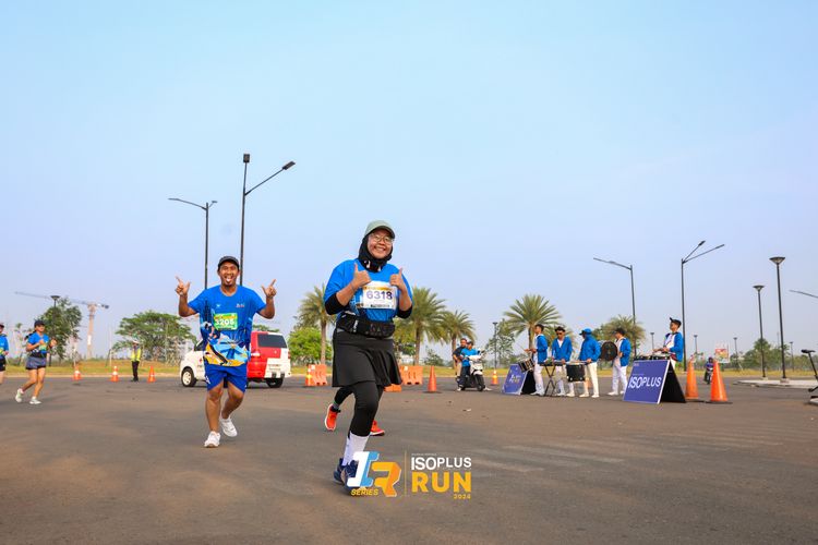 Race photo from ISOPlus Run 2024 Jakarta