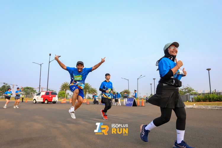 Race photo from ISOPlus Run 2024 Jakarta
