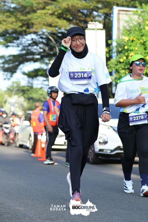Race photo from Taman Budaya x BOGORUN 2025