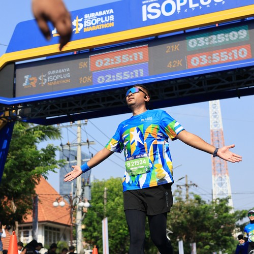 Race photo from SURABAYA ISOPLUS MARATHON 2026