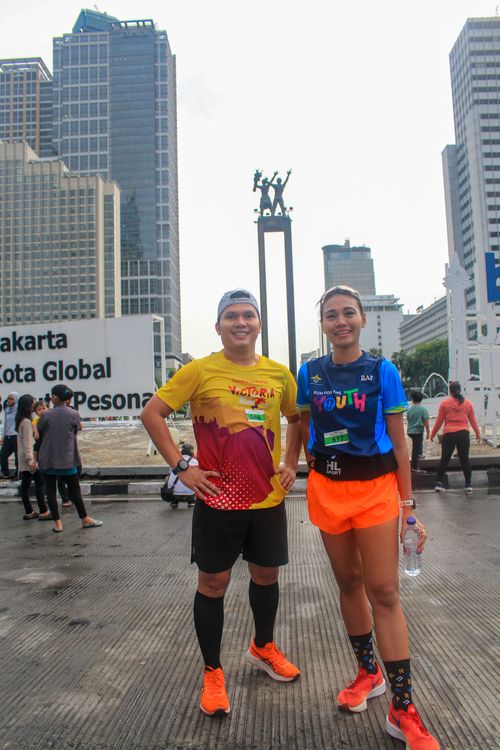 Race photo from Road to BAF Lions Run 2024