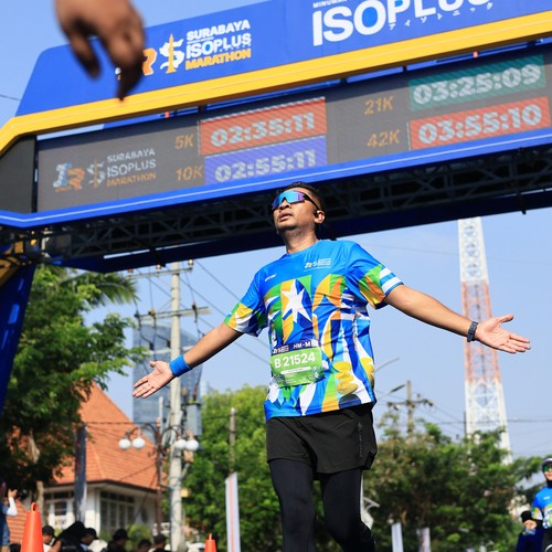 Race photo from SURABAYA ISOPLUS MARATHON 2026