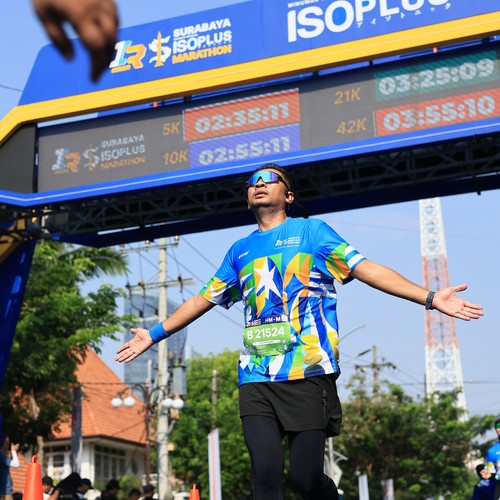 Race photo from SURABAYA ISOPLUS MARATHON 2026