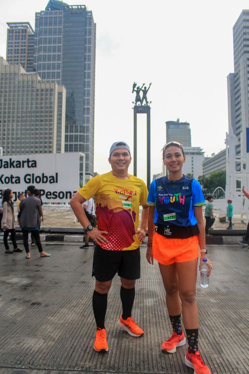 Race photo from Road to BAF Lions Run 2024