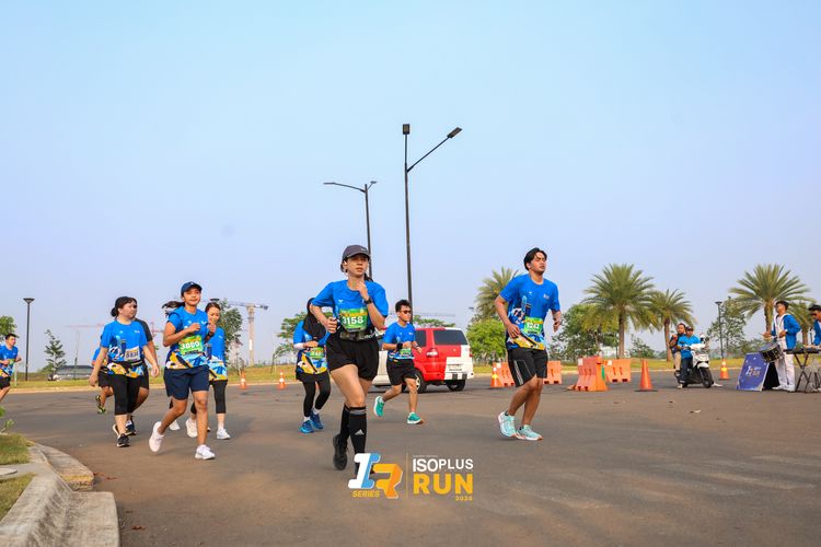 Race photo from ISOPlus Run 2024 Jakarta