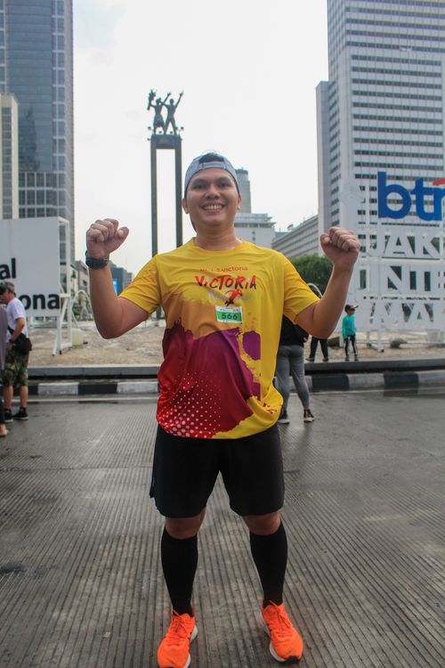 Race photo from Road to BAF Lions Run 2024