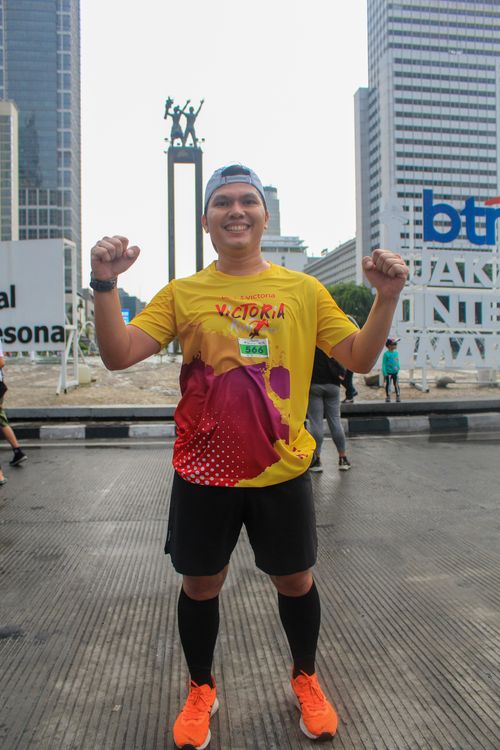 Race photo from Road to BAF Lions Run 2024