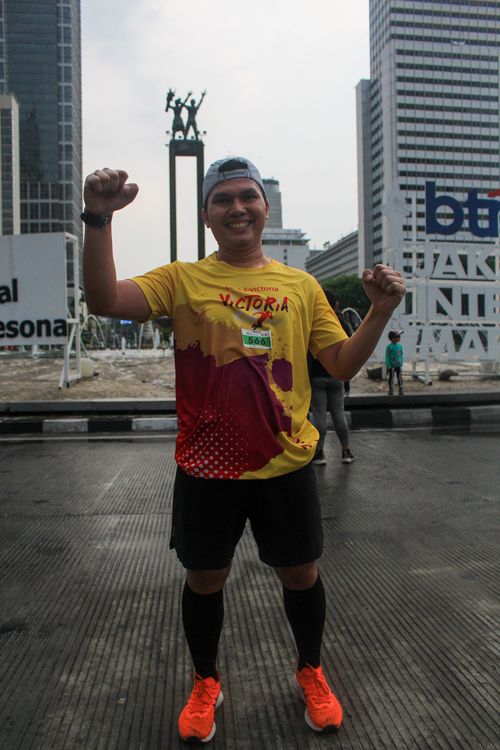 Race photo from Road to BAF Lions Run 2024
