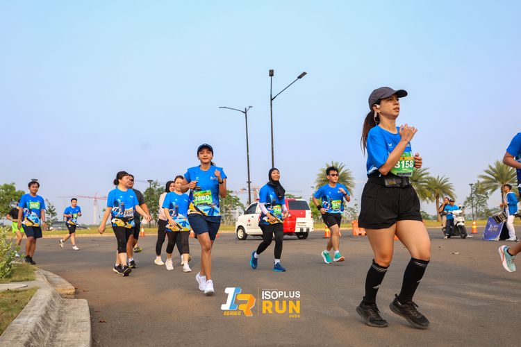 Race photo from ISOPlus Run 2024 Jakarta