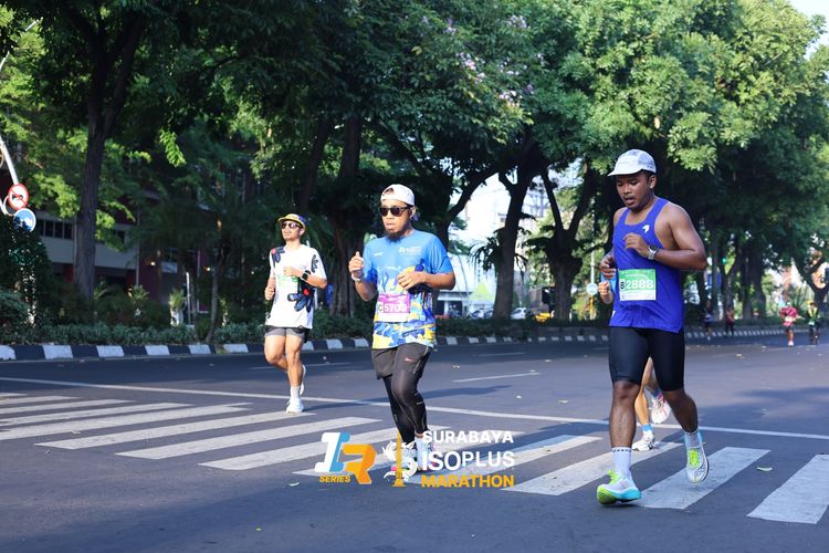 Race photo from SURABAYA ISOPLUS MARATHON 2025