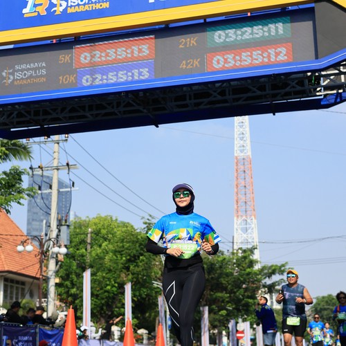 Race photo from SURABAYA ISOPLUS MARATHON 2026