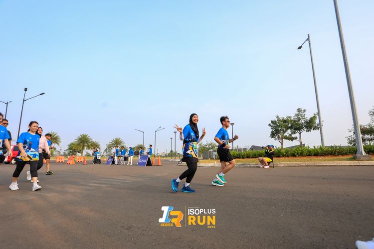 Race photo from ISOPlus Run 2024 Jakarta