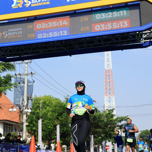 Race photo from SURABAYA ISOPLUS MARATHON 2026