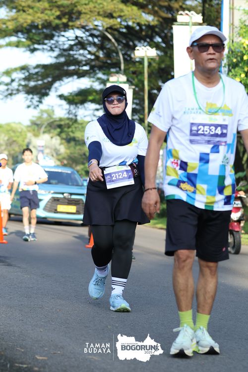 Race photo from Taman Budaya x BOGORUN 2025