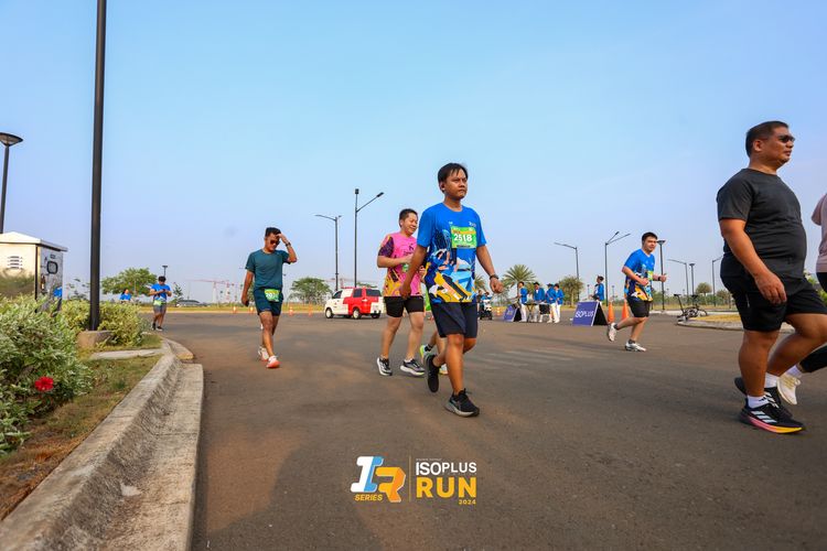 Race photo from ISOPlus Run 2024 Jakarta