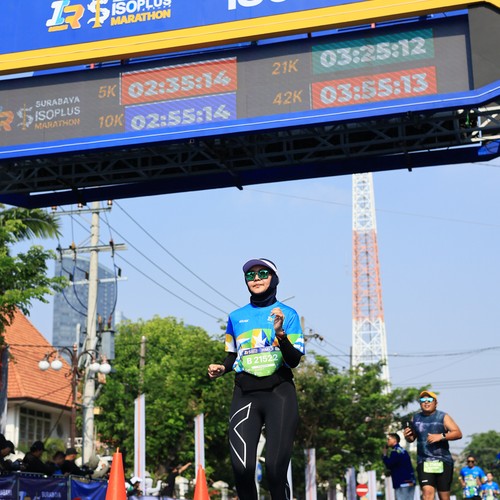 Race photo from SURABAYA ISOPLUS MARATHON 2026