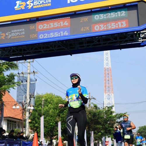 Race photo from SURABAYA ISOPLUS MARATHON 2026