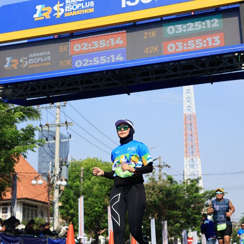 Race photo from SURABAYA ISOPLUS MARATHON 2026