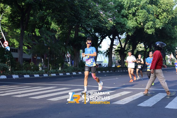 Race photo from SURABAYA ISOPLUS MARATHON 2025