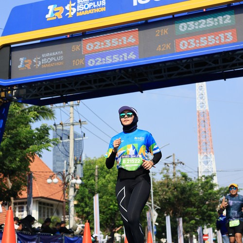 Race photo from SURABAYA ISOPLUS MARATHON 2026