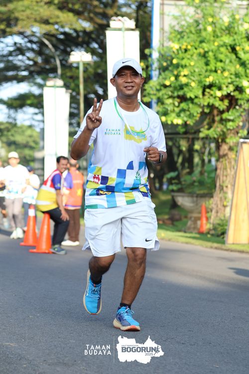 Race photo from Taman Budaya x BOGORUN 2025