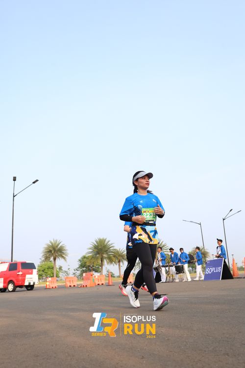 Race photo from ISOPlus Run 2024 Jakarta