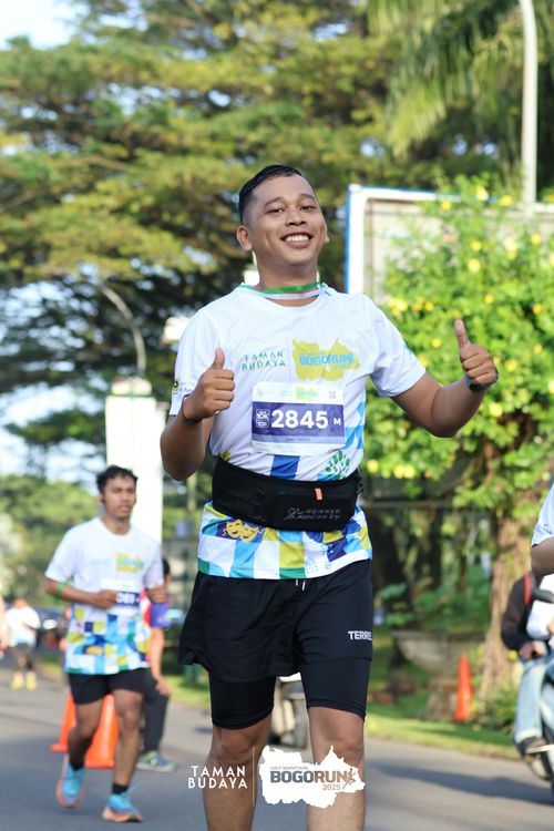 Race photo from Taman Budaya x BOGORUN 2025