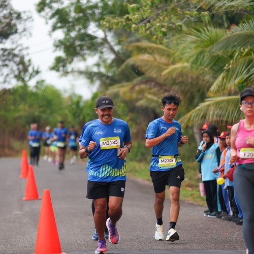 Race photo from Belitung Multisport Festival