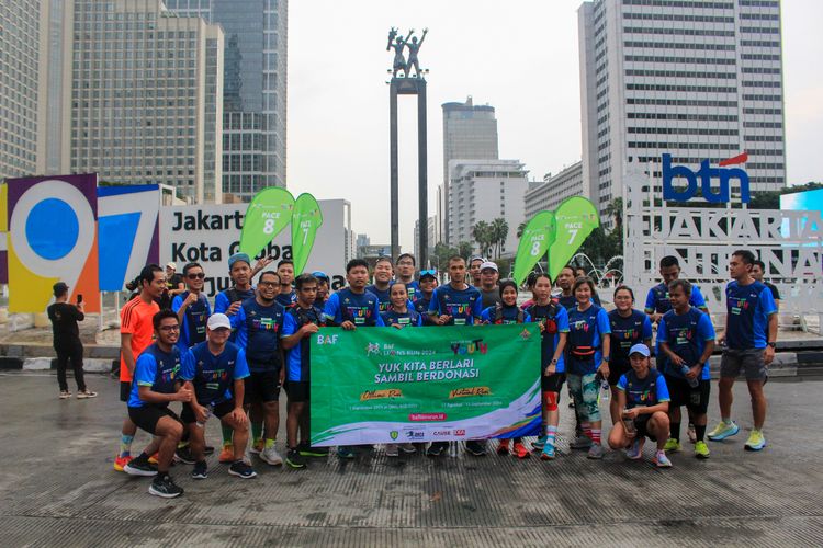 Race photo from Road to BAF Lions Run 2024