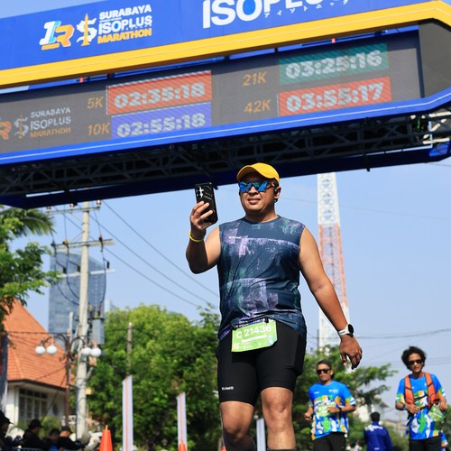 Race photo from SURABAYA ISOPLUS MARATHON 2026
