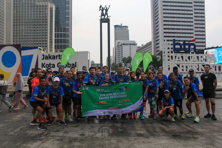 Race photo from Road to BAF Lions Run 2024
