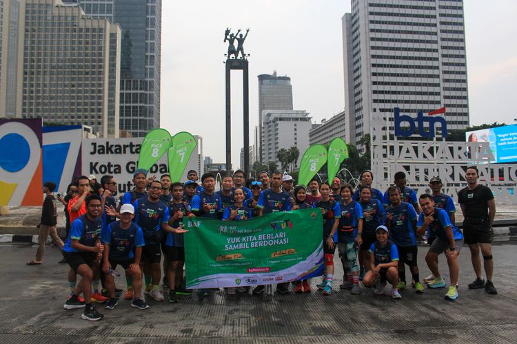 Race photo from Road to BAF Lions Run 2024