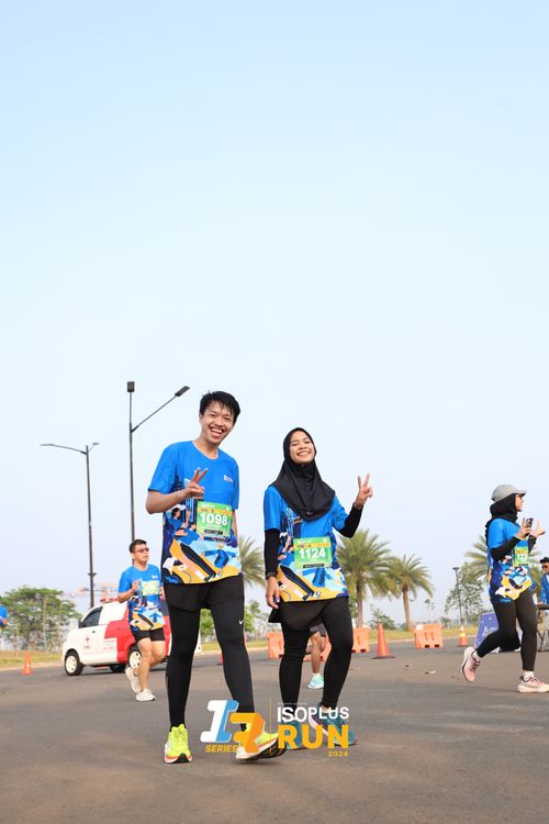 Race photo from ISOPlus Run 2024 Jakarta