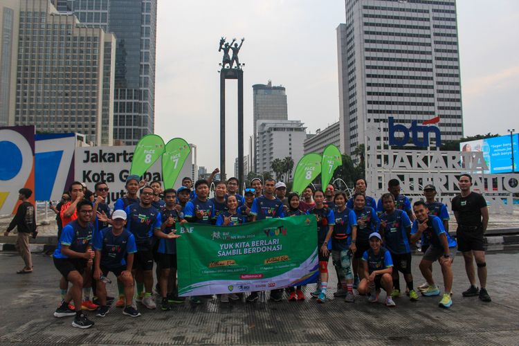 Race photo from Road to BAF Lions Run 2024