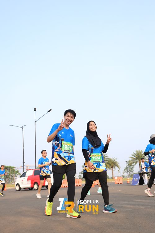 Race photo from ISOPlus Run 2024 Jakarta
