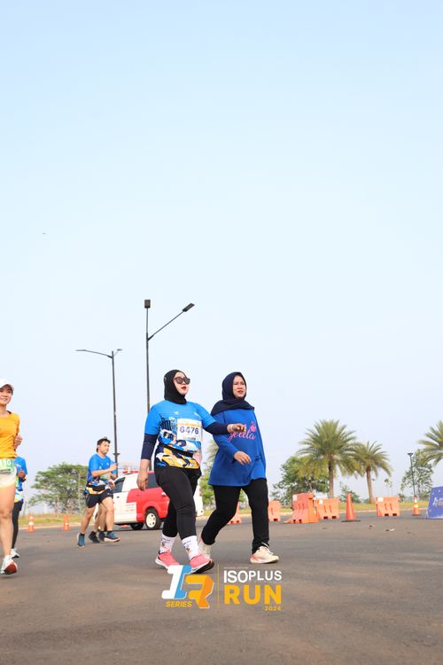 Race photo from ISOPlus Run 2024 Jakarta