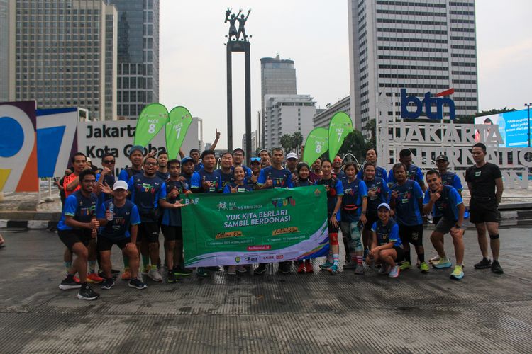Race photo from Road to BAF Lions Run 2024