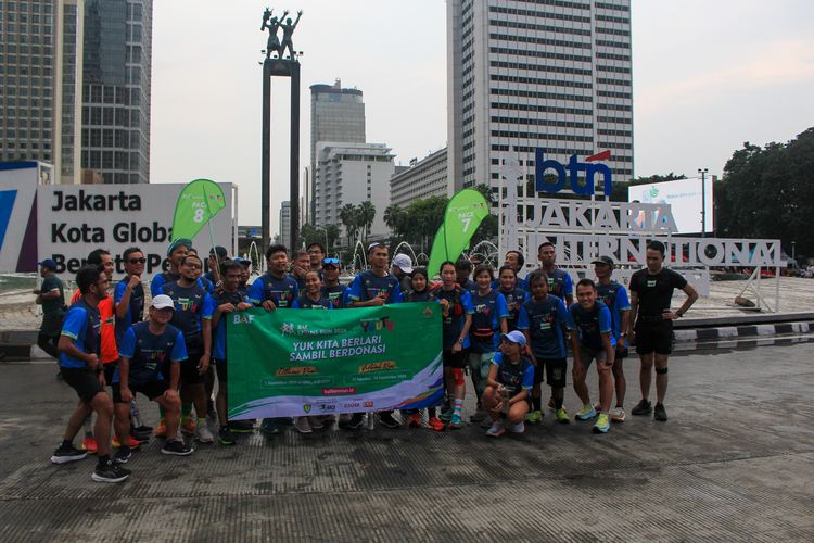 Race photo from Road to BAF Lions Run 2024
