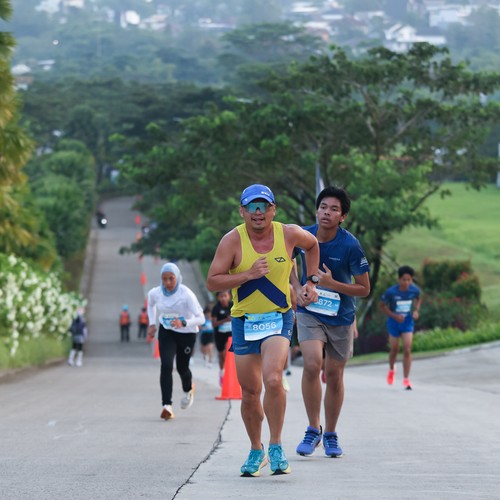 Race photo from BOGORUN 2026