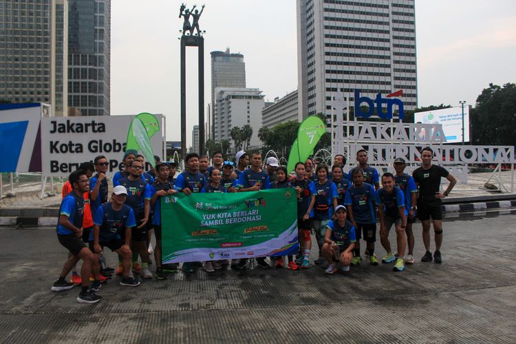 Race photo from Road to BAF Lions Run 2024